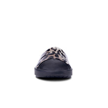 'OOFOS' Women's OOahh Slide Limited Edition - Black / Cheetah
