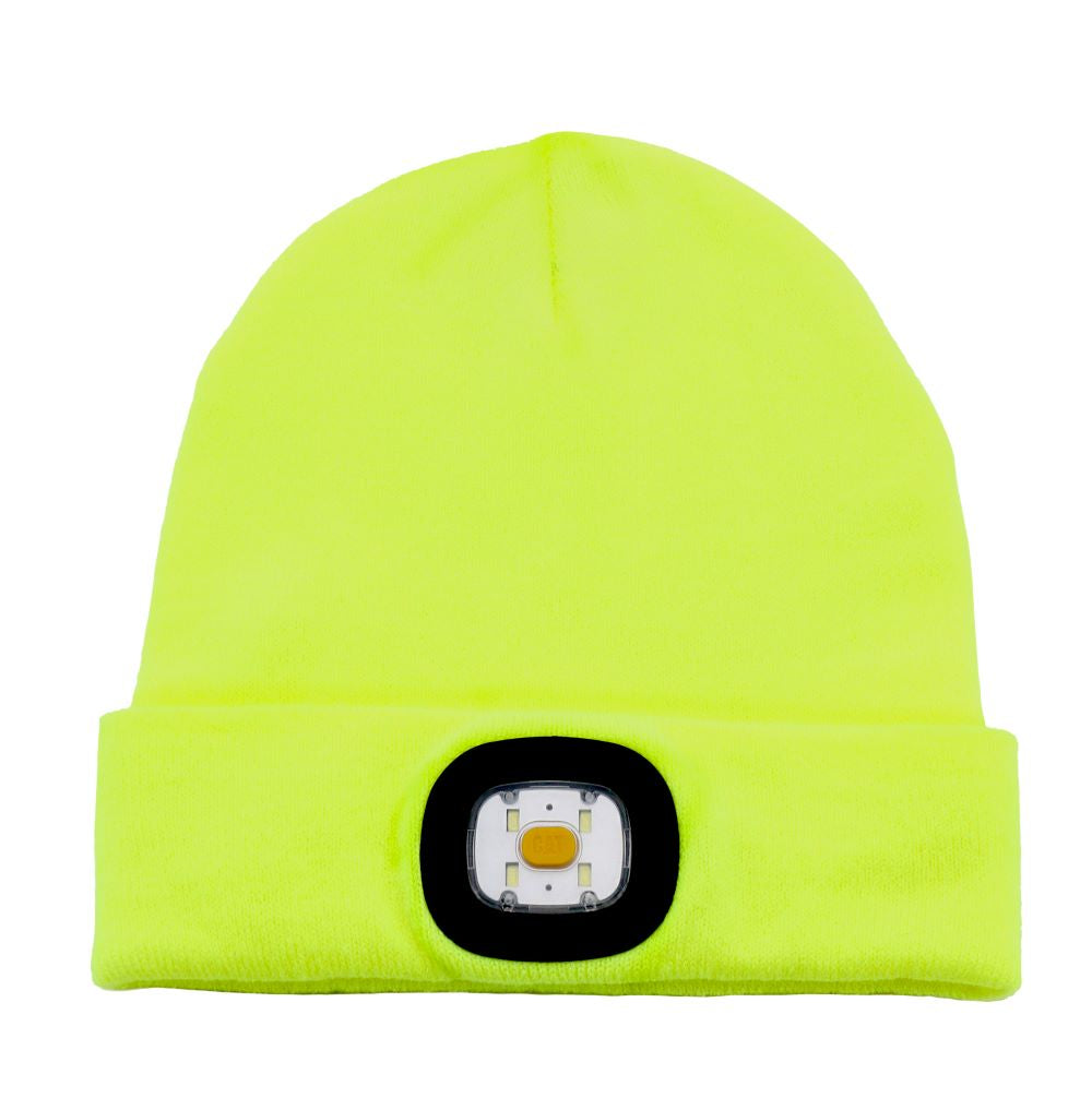 Men's Acrylic Hat - Yellow