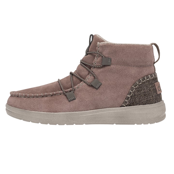 'Hey Dude' Women's Eloise Suede Boot - Antique Rose