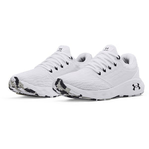 'Under Armour' Men's Charged Vantage Marble - White / Black