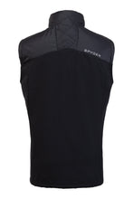 'Spyder' Men's Glissade Hybrid Vest - Black