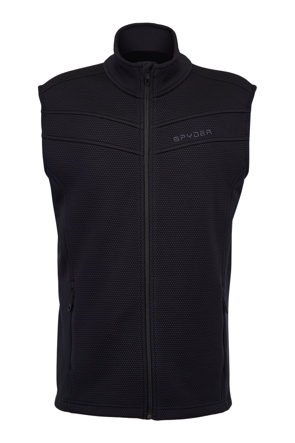 'Spyder' Men's Encore Fleece Vest - Black