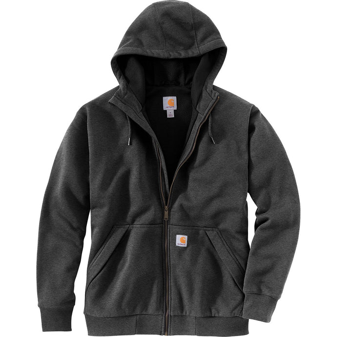 'Carhartt' Men's Rain Defender® Midweight Full Zip Hooded Sweatshirt - Black