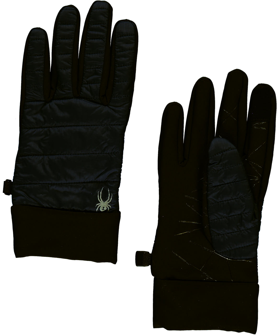 'Spyder' Women's Glissade Hybrid 60GR Insulated Gloves - Black