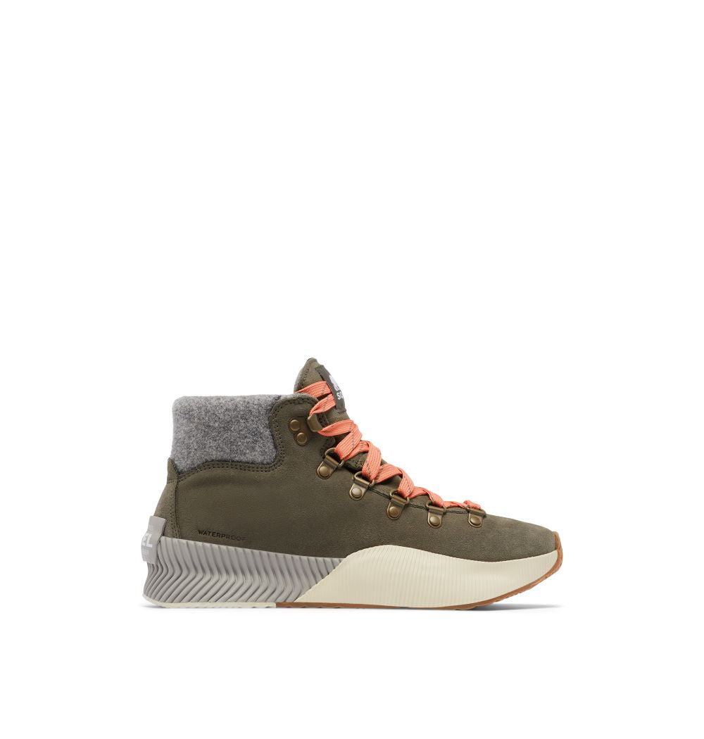 'Sorel' Women's Out 'N About III Conquest WP Boot - Stone Green / Paradox Pink