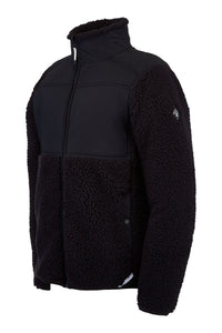 'Spyder' Men's Boulder Fleece Jacket - Black