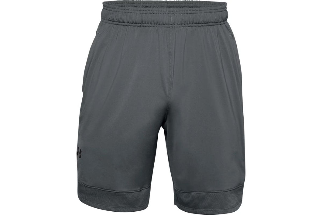 'Under Armour' Men's Training Stretch Shorts - Pitch Grey