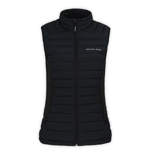 'Boulder Gear' Women's Zeal Puffy Vest - Black