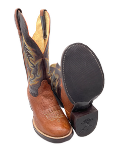 'Hondo' Men's 13" Western Boot - Walnut / Brown