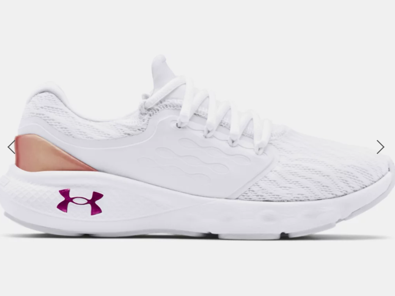 'Under Armour' Women's Charged Vantage Colorshift - White / Asteroid Pink