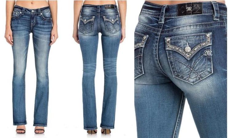 Feminine Power Boot Cut Jeans - Medium Wash