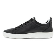 'Ecco' Men's Soft 7 Sneaker - Black / White