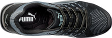 'Puma' Men's Elevate Knit ESD Comp Toe - Black / Gray / White