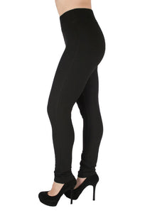 'Ethyl' Women's Basic Legging - Black