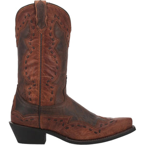 'Laredo' Men's 12" Ronnie Western Fashion Snip Toe - Rust