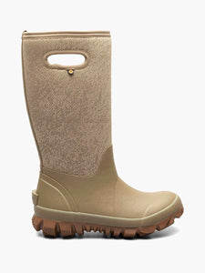 'Bogs' Women's 13" Whiteout Faded Insulated WP Winter - Taupe