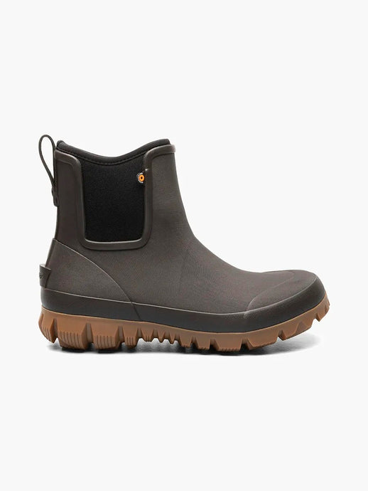 'Bogs' Men's Arcata Urban Chelsea WP Winter Boots - Dark Brown