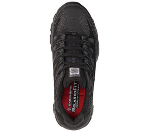 'Skechers' Crankton Athletic Steel Toe - Black