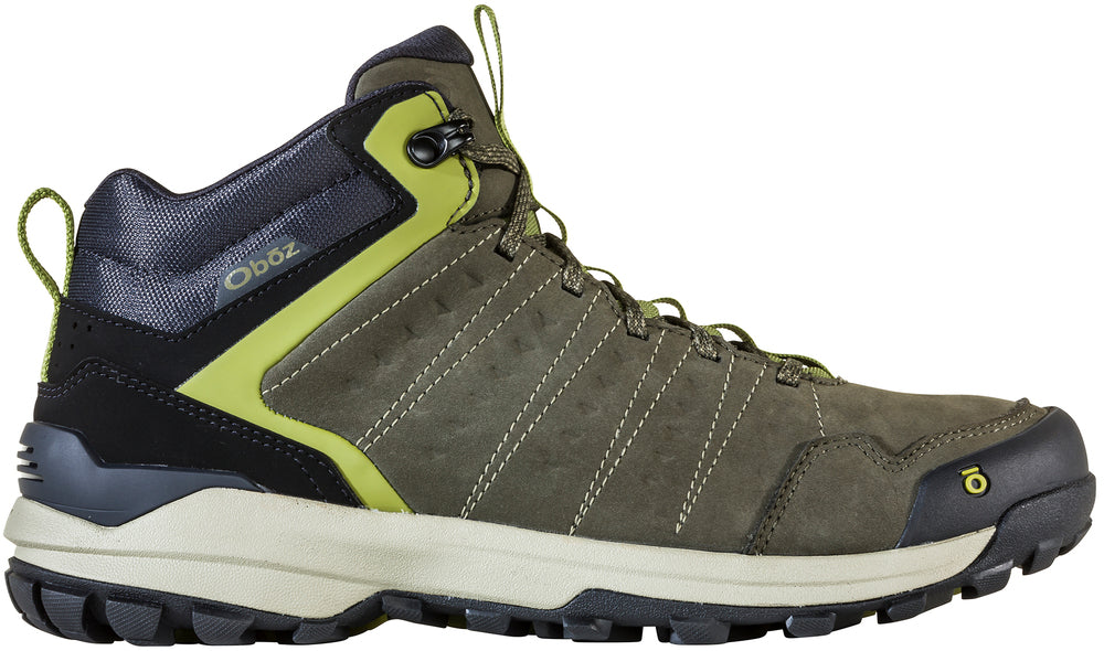 'Oboz' Men's Sypes Leather WP Mid Hiker - Loden