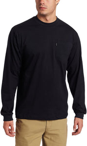 'KEY' Men's Heavyweight Pocket T-Shirt - Black