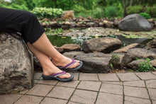 'Powerstep' Women's ArchWear™ Sandal - Plum