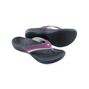 'Powerstep' Women's ArchWear™ Sandal - Plum