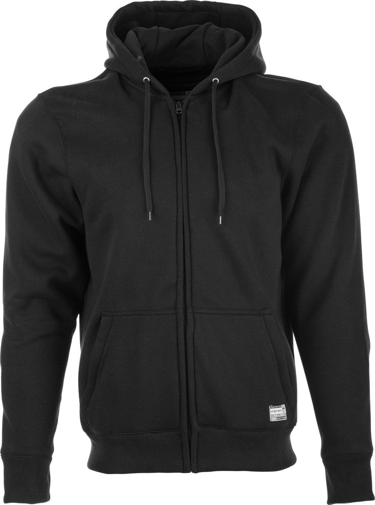 'Highway 21' Men's Industry Graphic Protective Hoodie - Black