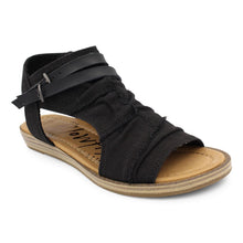 'Blowfish Malibu' Women's Beauty Sandal - Black Dyewash