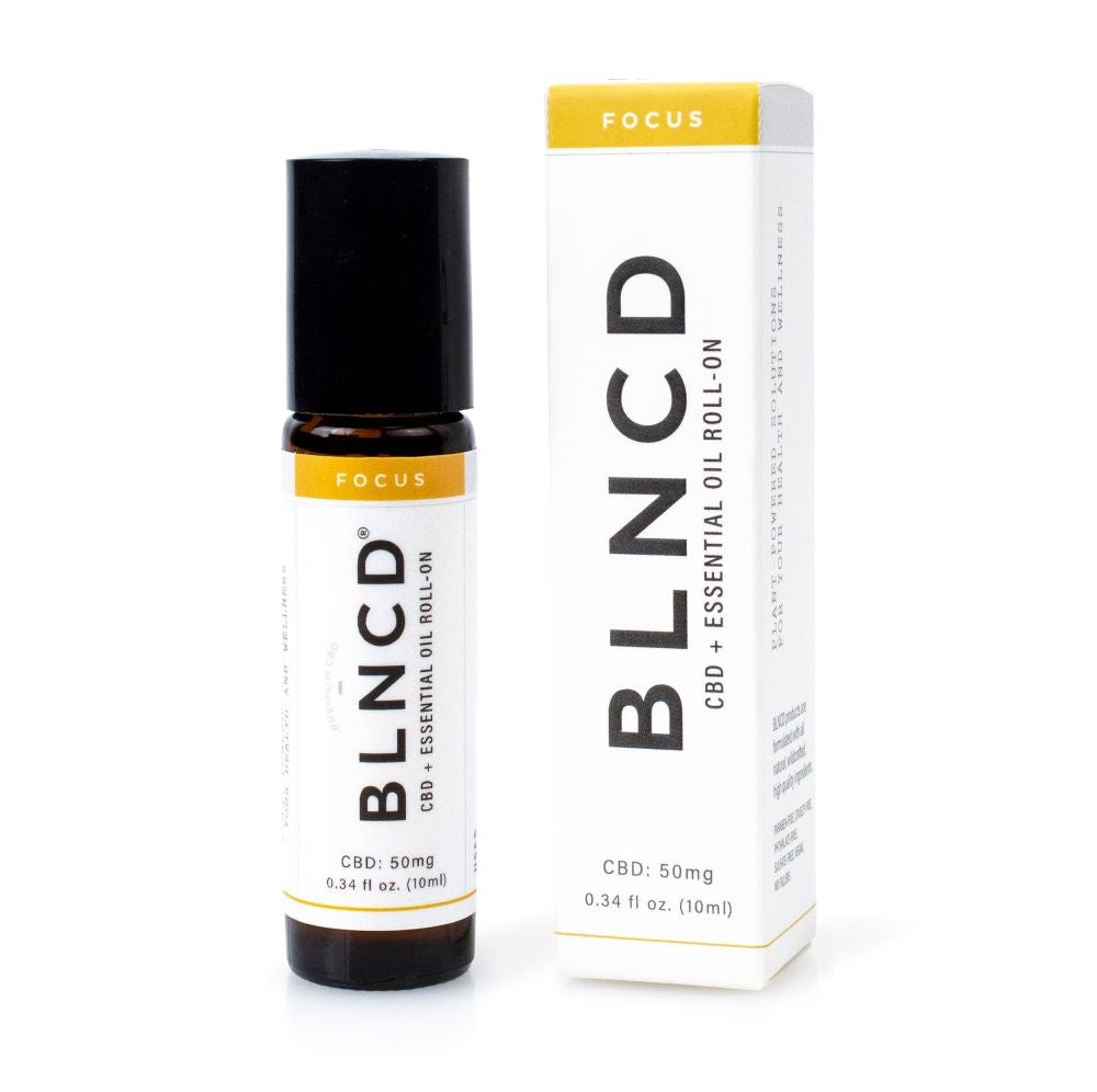 'BLNCD' Focus - Aromatherapy + CBD Roll On - 10ml / 50mg