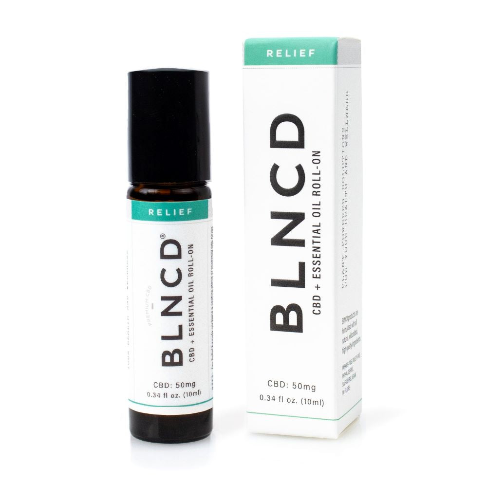 'BLNCD' Relief - Aromatherapy + CBD Roll On - 10ml / 50mg