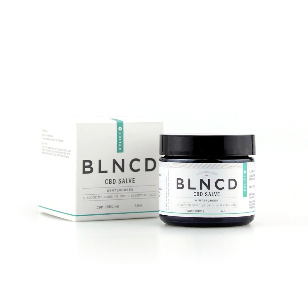 'BLNCD' Relief+ CBD Salve 1.5 oz. Jar - 1000mg