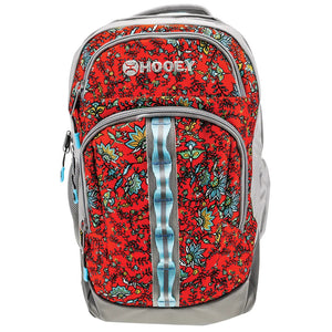 'Hooey' "OX" Backpack - Red / Grey