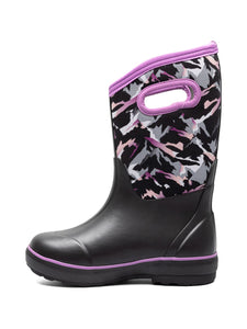'BOGS' Kids' Classic II Winter Mountain Insulated WP Rain Boots - Black Multi