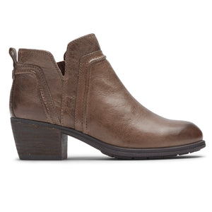 'Cobb Hill' Women's Anisa V Cut Bootie - Stone Leather