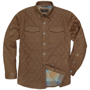 'Dakota Grizzly' Men's Drager Shirt Jacket - Sequoia