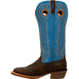 'Durango' Men's 15" Rebel Pro Western Saddle Boot - Chestnut / Brilliant Blue