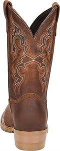 'Double H' Men's 11" Monte Wide Square Toe Cowboy Boot - Tenby Coppertone Brown