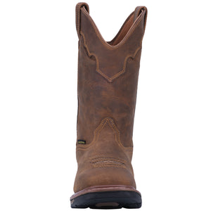 ‘Dan Post’ Men’s 11” Blayde Leather WP Western Work - Saddle Tan