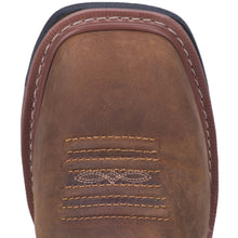 ‘Dan Post’ Men’s 11” Blayde Leather WP Western Work - Saddle Tan