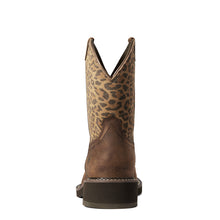 'Ariat' Women's Fatbaby Heritage - Distressed Brown / Leopard