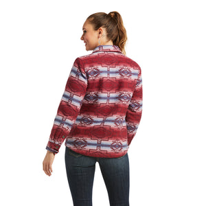 'Ariat' Women's Shacket Shirt Jacket - Tuscan Stripe