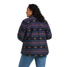 'Ariat' Women's Shacket Shirt Jacket - Cruces Stripe