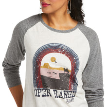 'Ariat' Women's Open Range T-Shirt - Sea Salt