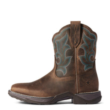 'Ariat' Women's Anthem Shortie Western Square Toe - Distressed Brown