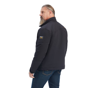 'Ariat' Men's Rebar DriTEK DuraStretch Insulated Jacket - Black