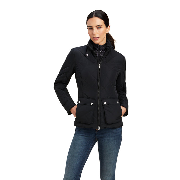 'Ariat' Women's Province Insulated Jacket - Black