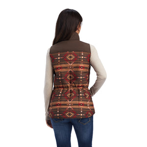 'Ariat' Women's Crius Concealed Carry Insulated Vest - Canyonlands Print