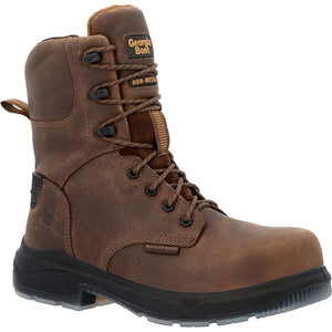 'Georgia Boot' Men's 8" FLXpoint Ultra EH WP Comp Toe - Brown