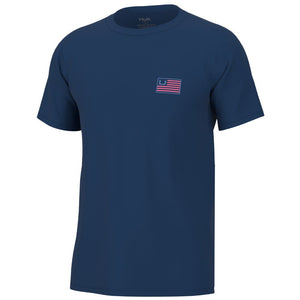 'Huk' Men's Huk and Bars Tee - Set Sail