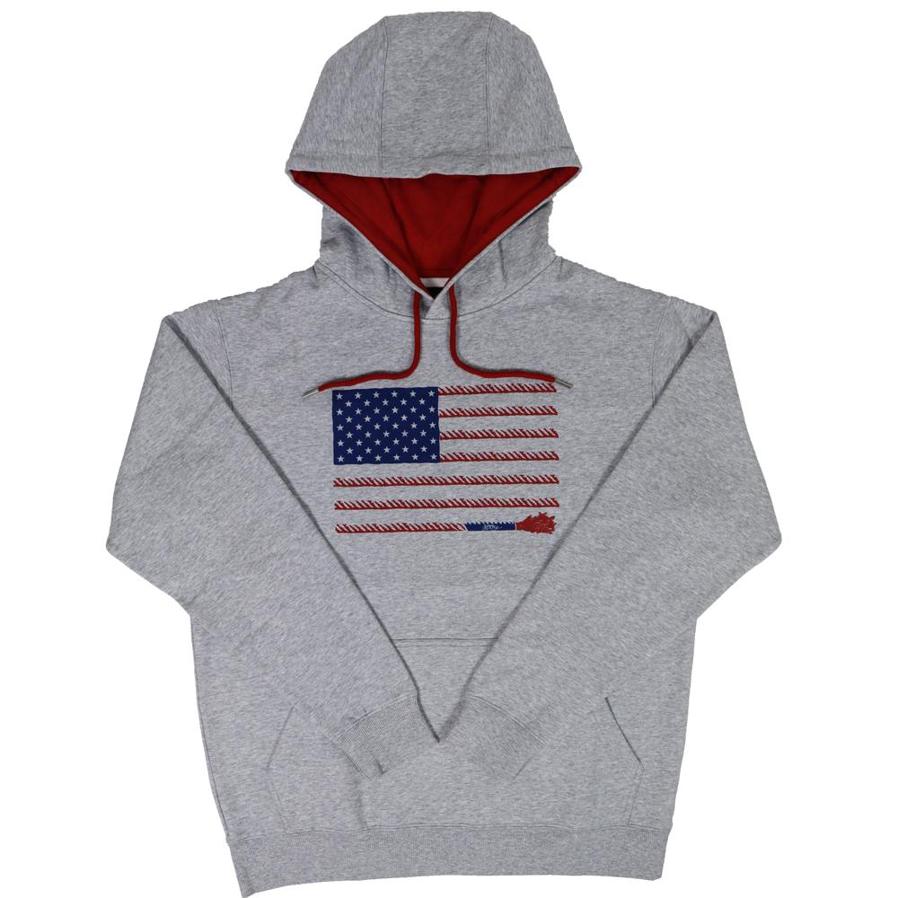 'Hooey' Men's Liberty Roper Hoody - Heather Grey